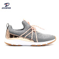 China New Sneaker PU Mujeres casuales Running Sport Shoes